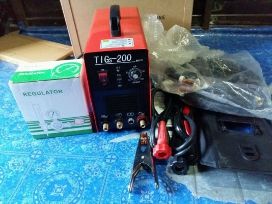 ตู้เชื่อม 2 ระบบ อาร์ก้อนและไฟฟ้า etop tig 200 ใหม่ๆสดๆถูกๆ