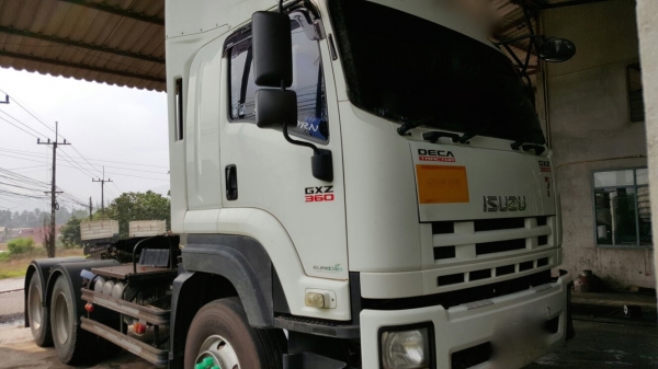 รถอีซูซุ 10 ล้อ  หัวลาก GXZ 360 แรงม้า. ปี 52. ( ขายแม่ , ลูก )     สนใจติดต่อ  081 - 6079515