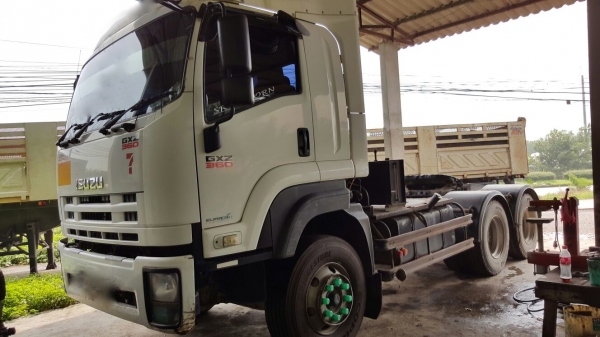 รถอีซูซุ 10 ล้อ  หัวลาก GXZ 360 แรงม้า. ปี 52. ( ขายแม่ , ลูก )     สนใจติดต่อ  081 - 6079515