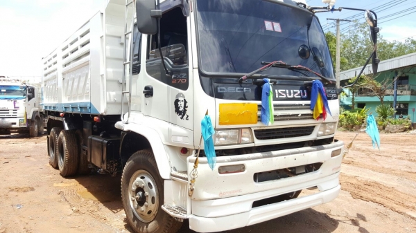 รถอีซุซุ 10 ล้อดั้ม FXZ 270 แรงม้า ปี 49.    สนใจติดต่อ  081 - 6079515