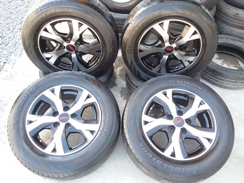 ขายล้อTOYOTA Vigo TRD 16 พร้อมยาง ปี 14   4 ล้อ