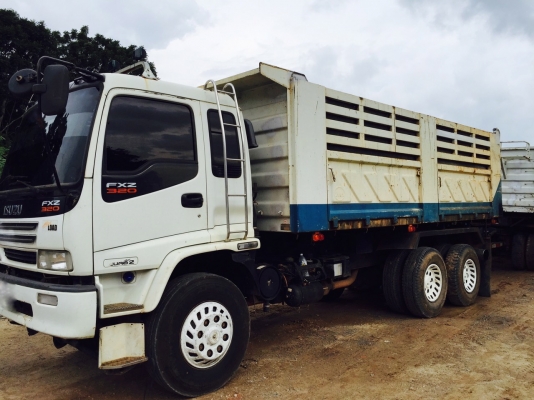 รถอีซูซุ 10 ล้อดั้ม FXZ  320 แรงม้า. ปี 51.  ( ขาย แม่ , ลูก )   สนใจติดต่อ  081 - 6079515