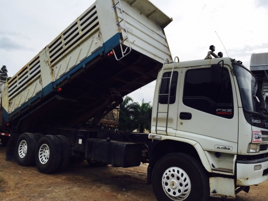 รถอีซูซุ 10 ล้อดั้ม FXZ  320 แรงม้า. ปี 51.  ( ขาย แม่ , ลูก )   สนใจติดต่อ  081 - 6079515