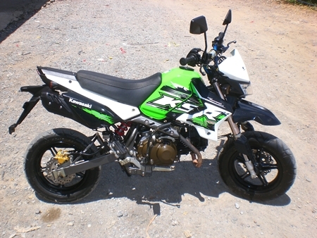 Kawasaki KSR PRO รุ่นปี 2014 เครื่องเยี่ยม
