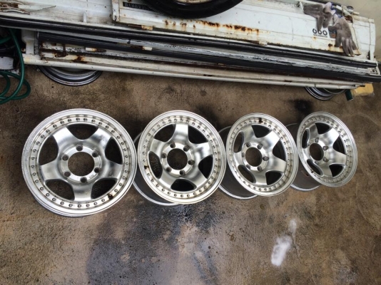 ขายล้อเก่าญี่ปุ่น ขอบ16x8 et 0 6/139.7 เก่าญี่ปุ่นสภาพสวยๆ ไม่คดไม่ดุ้ง ไม่เบียด ดูของพระราม2 ราคา14000บาท 089 0211090 Id champ_rama2 ขายล้อเก่าญี่ปุ่น ขอบ16x8 et 0 6/139.7 เก่าญี่ปุ่นสภาพสวยๆ ไม่คดไม่ดุ้ง ไม่เบียด ดูของพระราม2 ราคา14000บาท 089 0211090 Id champ_rama2