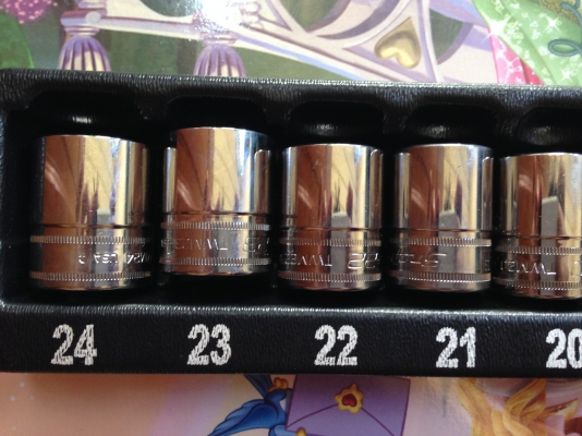 snap on ลูกบล๊อค 1/2 ใหม่กิ๊ก made in usa ครับ