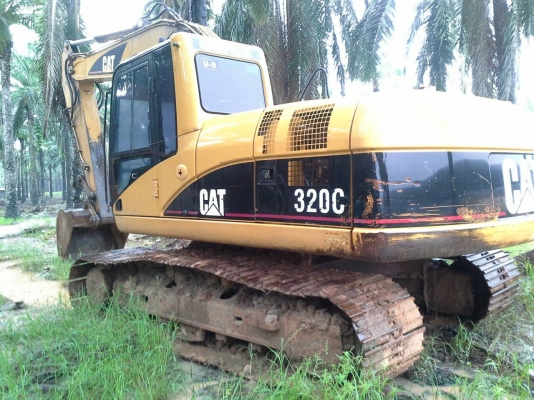 ขายรถแบคโฮ CAT 320C ญี่ปุ่น 17612 ชม.เอกสารอินวอย บุ้งกี๋พร้อมหัวกระแทก ราคา 2000000