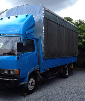 หกล้อ ฮีโน่ KM 779 WO4D117 แอร์ เวอร์ ช่วงยาว5.50ม สภาพดีสวยมีหลังคา พร้อมใช้งาน ทะเบียนพร้อมโอน