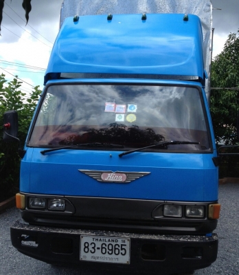 หกล้อ ฮีโน่ KM 779 WO4D117 แอร์ เวอร์ ช่วงยาว5.50ม สภาพดีสวยมีหลังคา พร้อมใช้งาน ทะเบียนพร้อมโอน