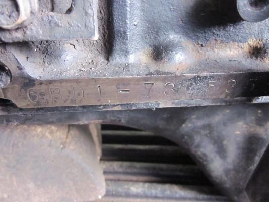 ขายเครื่อง  อีซูซุ   6BD