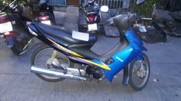 ขาย Suzuki Smash 110 สตาร์ทเท้า สภาพเดิมๆ เครื่องดี เล่มพร้อมโอน