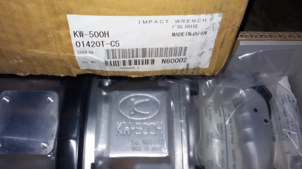 kuken kw-500H made in japan ขนาด1นิ้วแกนยาว