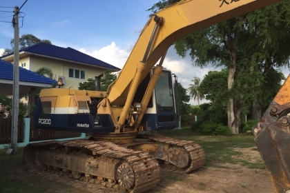 KOMATSU PC200-5 ซีเรียล65000คอนโทรนยาว เก่านอก เอกสารอินวอยซ์