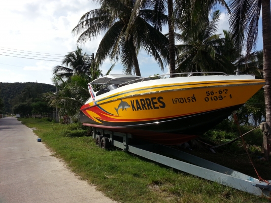 เรือสปีด2เครื่อง *200แรง.    530,000 บาท