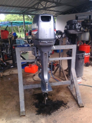 ยามาฮ่า 40แรงม้า Enduro หัวแตงโม สตาร์ทไฟฟ้า มีโช๊คแก๊สยกหาง หาง21นิ้ว ราคา 48000 บาท