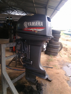 ยามาฮ่า 40แรงม้า Enduro หัวแตงโม สตาร์ทไฟฟ้า มีโช๊คแก๊สยกหาง หาง21นิ้ว ราคา 48000 บาท