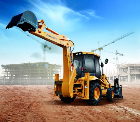 ใหม่ !! รถตักหน้าขุดหลัง ยี่ห้อ LOVOL