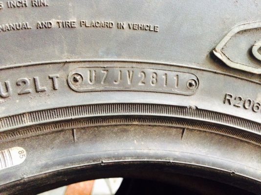 DUNLOP GRANDTREK MT2 ยางใหม่ปี11(ยางค้างปีครับ)265/75/16