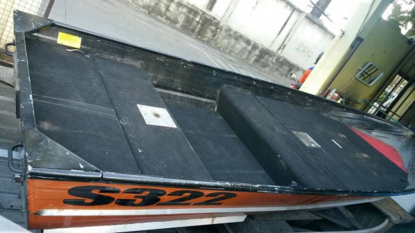 เรืออลูมิเนียม 12  ฟุตพร้อมเครื่อง SUZUKI  8  แรง