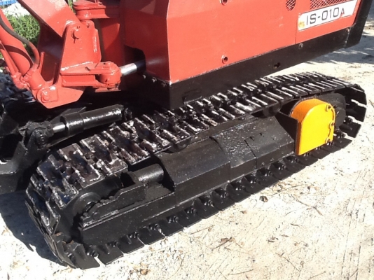 รถแบคโฮihi is-010a สภาพดีพร้อมใช้เพิ่งเข้าจากญี่ปุ่นทำสีใหม่เรียบร้อย