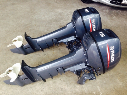 ขายเครื่องเรือ Yamaha15แรง ใหม่ๆ
