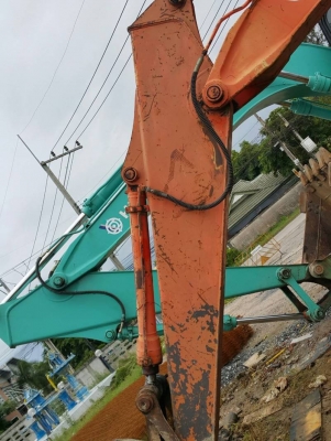 ขายรถแบคโฮ HITACHI EX120-2 ระบบไฟเต็ม เอกสารอินวอย ราคา 700000