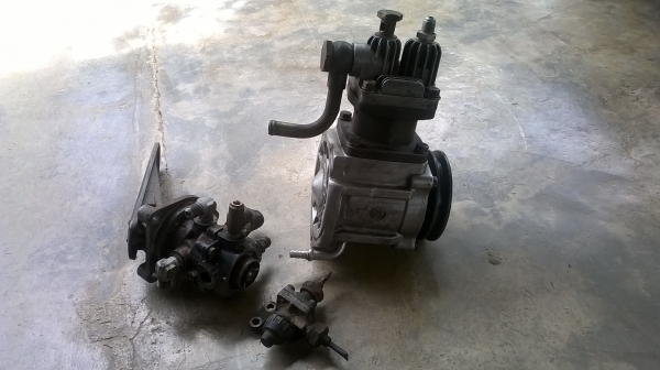 ขายปั้มลมแปลงใช้สายพานคล้อง