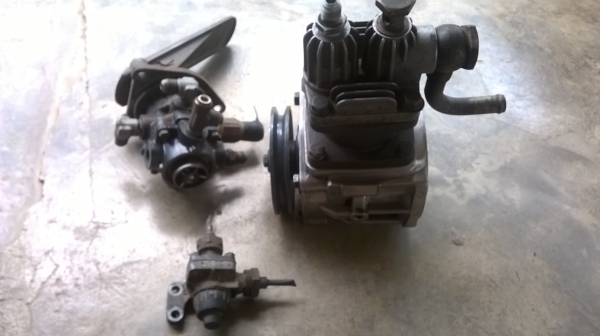 ขายปั้มลมแปลงใช้สายพานคล้อง