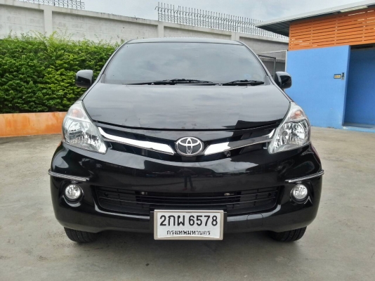 ขายรถใช้น้อย TOYOTA AVANZA 1.5(G) AT ปี2013