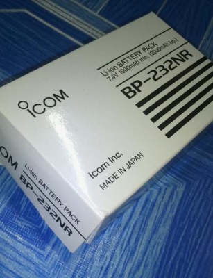 แบตเตอรี่ วิทยุ icom IC 30FX 7.4V เป็นของใหม่ ใช้ได้ทั้งเครื่องดำและแดง