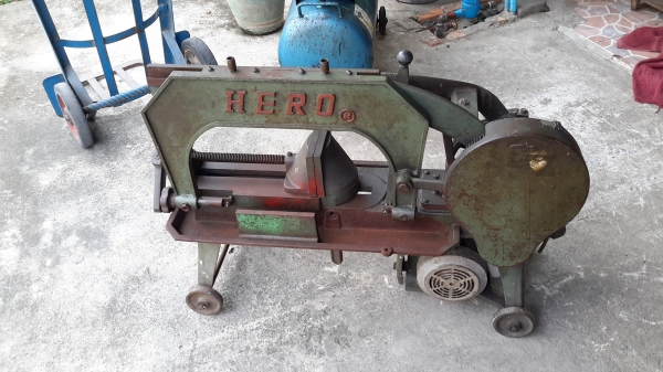 เครื่องตัดเหล็ก HERO 16" พร้อมใช้งาน
