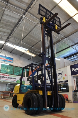 ขายรถโฟล์คลิฟท์มือสอง KOMATSU รุ่น FD35W7  ราคา 470,000 บาท นำเข้าจากประเทศญี่ปุ่น 100\% ไม่เคยใช้งานในประเทศไทย