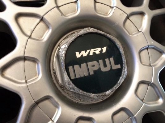 IMPUL WR1 2 ชิ้นแท้ 17" F8"R8.5" 4,5/114.3 สภาพยังสวยเดิมจากญี่ปุ่น