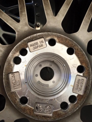 IMPUL WR1 2 ชิ้นแท้ 17" F8"R8.5" 4,5/114.3 สภาพยังสวยเดิมจากญี่ปุ่น