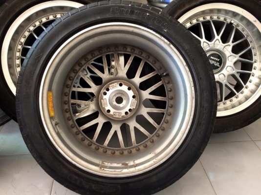 IMPUL WR1 2 ชิ้นแท้ 17" F8"R8.5" 4,5/114.3 สภาพยังสวยเดิมจากญี่ปุ่น