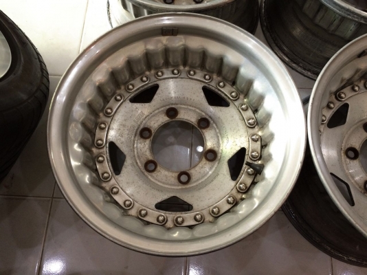ขายล้อ CENTERLINE ข้อโซ่ 15x8.5" ลบ32 6 รูกระบะ ออฟลึก ประมูลญี่ปุ่น