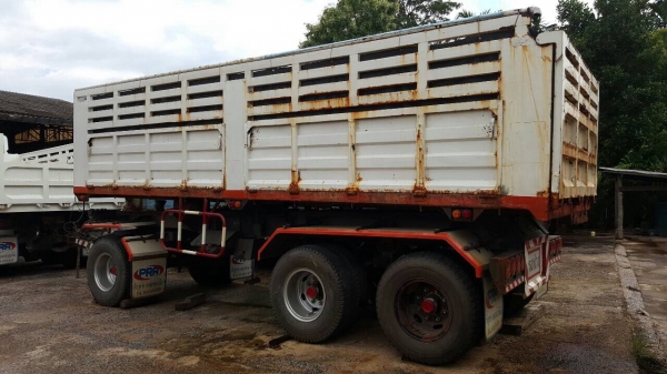 ขายรถพ่วง HINO FM1ANLD 344 ออกห้างปี 54 ดั้มแม่-ลูก เบรคแห้ง คัสซีสวยตลอดเส้น เครื่องเดิม เกียร์เดิม ทะเบียนพร้อมโอนครับ