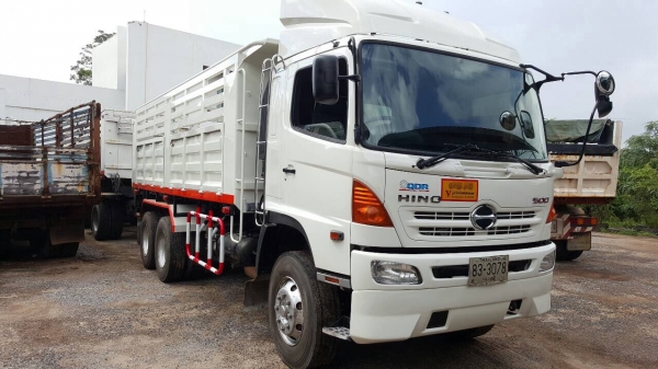 ขายรถพ่วง HINO FM1ANLD 344 ออกห้างปี 54 ดั้มแม่-ลูก เบรคแห้ง คัสซีสวยตลอดเส้น เครื่องเดิม เกียร์เดิม ทะเบียนพร้อมโอนครับ