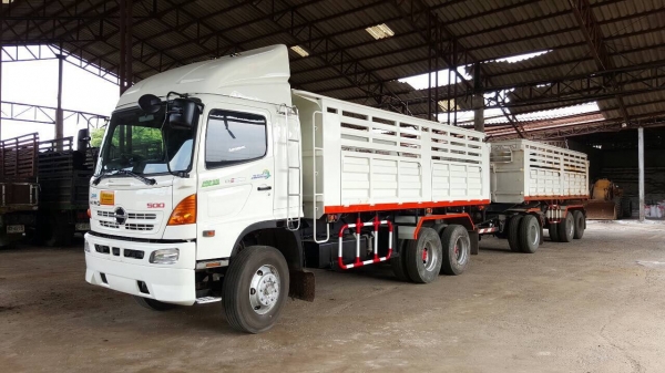 ขายรถพ่วง HINO FM1ANLD 344 ออกห้างปี 54 ดั้มแม่-ลูก เบรคแห้ง คัสซีสวยตลอดเส้น เครื่องเดิม เกียร์เดิม ทะเบียนพร้อมโอนครับ