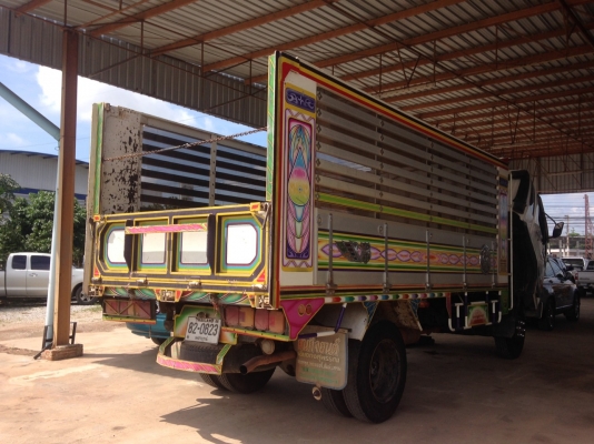 ขายด่วนรถ6ล้อดั้มเกษตรเครืองJO8Cกะบะยาว4.70เมตรยาง8,25