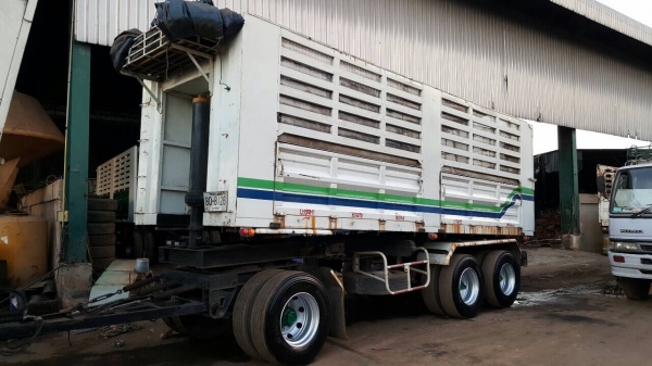 ขายรถพ่วง ดั้มแม่-ลูก ISUZU FXZ 360 ปี 52 รถสวยเดิม คัสซีสวยตลอดเส้น เครื่องเดิมไม่เคยแกะ เกียร์เดิม ยางเรเดียลเต็ม ทะเบียนพร้อมโอน