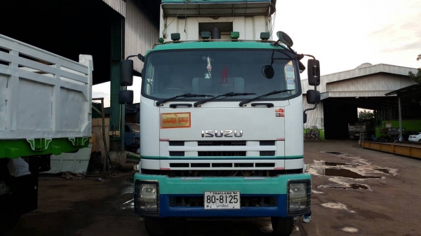 ขายรถพ่วง ดั้มแม่-ลูก ISUZU FXZ 360 ปี 52 รถสวยเดิม คัสซีสวยตลอดเส้น เครื่องเดิมไม่เคยแกะ เกียร์เดิม ยางเรเดียลเต็ม ทะเบียนพร้อมโอน