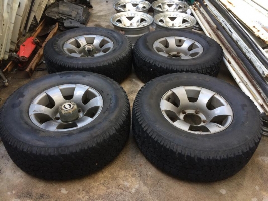 ขายล้อenkei japan ขอบ15x7 et -15 5/139.7 พร้อมยาง265/70/15 ราคา8000บาท ดูของพระราม2 089 0211090 Id champ_rama2 ขายล้อenkei japan ขอบ15x7 et -15 5/139.7 พร้อมยาง265/70/15 ราคา8000บาท ดูของพระราม2 089 0211090 Id champ_rama2