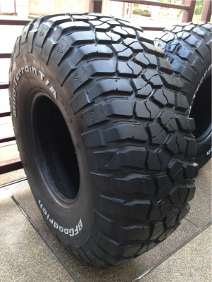 ยาง Mud BF goodrich 35 12.5 R15 ดอกเยอะ ไม่มีปะ ลุยได้อีกนาน