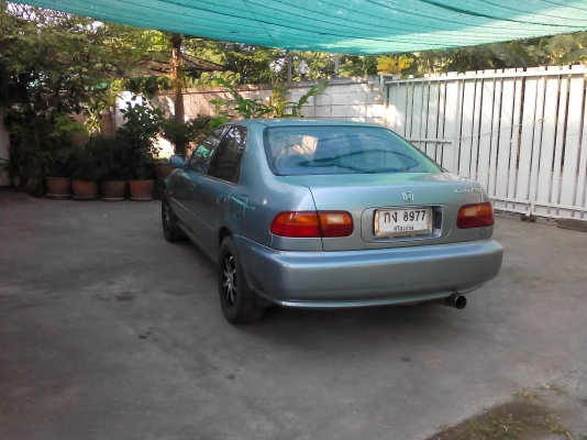 ฮอนด้า ซีวิคเตารีดปี 95 AT เครื่องเกียร์ดี แอร์เย็น กระจกไฟฟ้า 4 บาน ปรับข้างไฟฟ้า เอกสารครบ