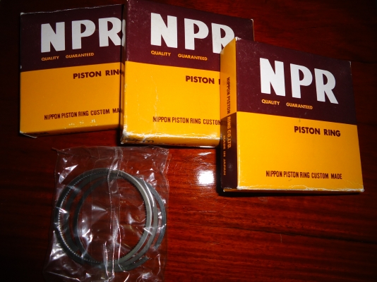 ขาย แหวนลูกสูบ 64 มิล รถไถคูโบต้า รุ่น B6100   (NPR แท้)