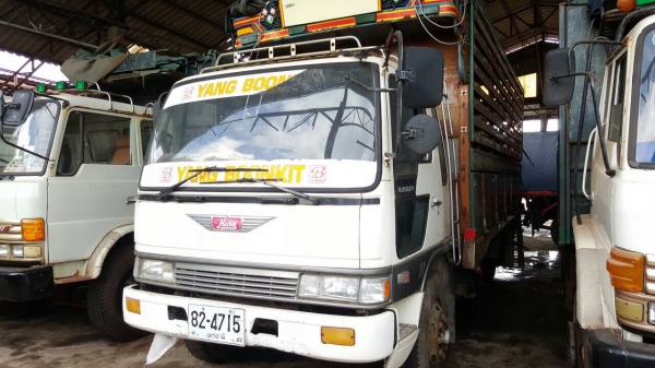 ขาย 10 ล้อเพลาเดียว HINO KT925 วางหัวสิงห์ไฮเทค เครื่อง EH700 168 แรงม้า เบรคทิฟฟี่ พาวเวอร์ คัสซีมีคราบสนิมบ้าง ทะเบียนเต็มพร้อมโอนครับ