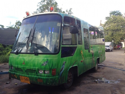 ขายรถจอดนานครับต้องเรถบัสแอร์มิตซูแคนเตอร์ เครื่อง4D34 ก็บสีรถไม่ผุแต่สีร่อน ทะเบียน ม.79 เครื่องวิ่งไป2หมื่นกว่าโลเองครับ แซสซีเหมือนใหม่ลองมาขับดูก่อนครับ ขาย 240000 บาท เอาไปทำทัวร์ได้เลยหรือรับ-ส่งนักเรียนก็แจ๋วครับ