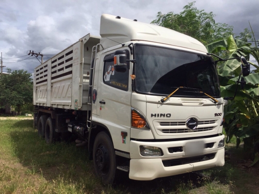 ขายดาวน์10ล้อดั้มพ์ HINO FM8JNLD เครื่อง 251แรงม้า ปี56 สนใจโทร 081-970-1072