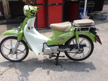 มือแรก สตาร์ทมือ ryuka classic 110ประหยัด รถกรุงเทพ